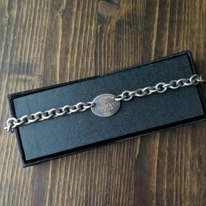 Vintage Tiffany & Co NY chain bracelet 925 silver
